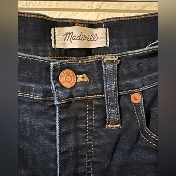 Madewell 9” High Rise Blue Jeans SKINNY 27 T - Picture 3 of 6